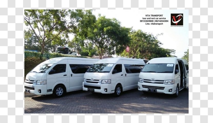 Toyota HiAce Bandung Innova Avanza Car Rental - Surabaya - Malang Transparent PNG