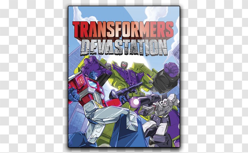 Transformers: Devastation Fall Of Cybertron Rise The Dark Spark Xbox 360 - Transformers Transparent PNG