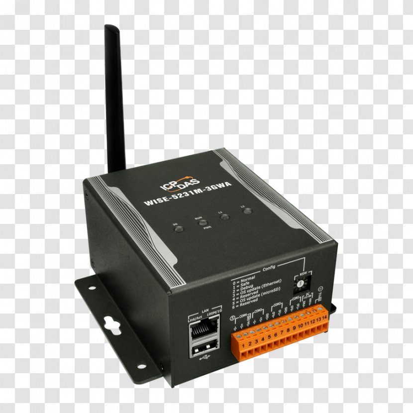 Modbus Transmission Control Protocol Wireless Router RS-485 - Technology - Gateway Transparent PNG