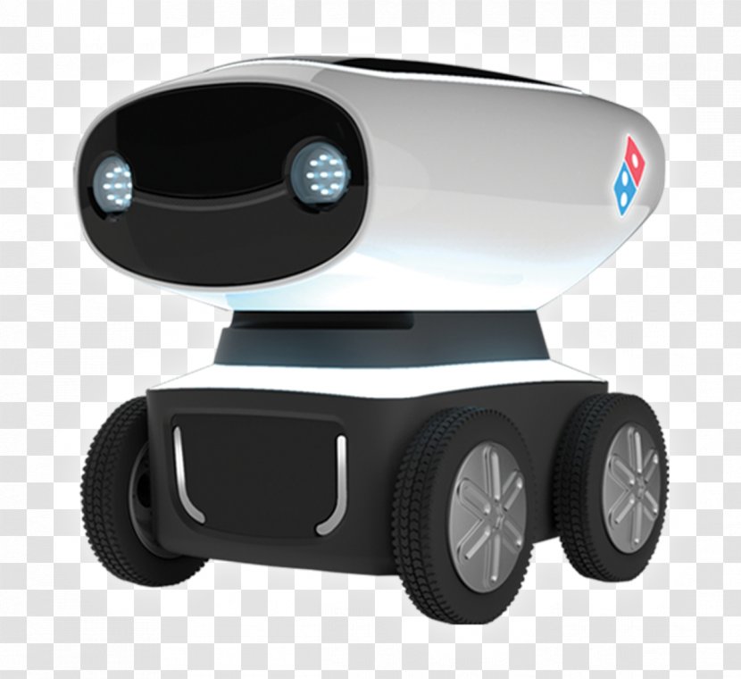 Domino's Pizza Delivery Robot Transparent PNG