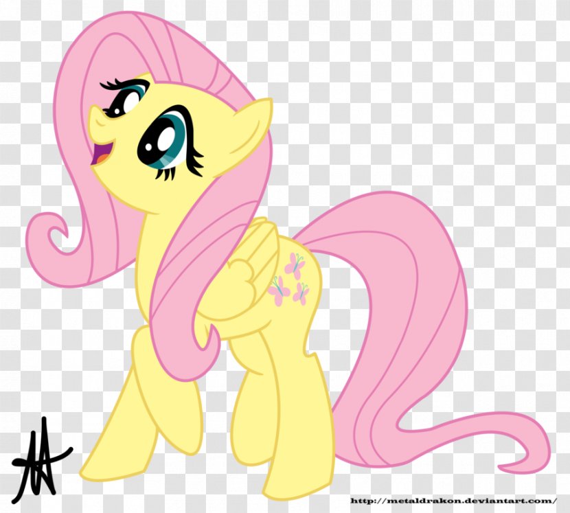 Pony Fluttershy Drawing Cutie Mark Crusaders - Heart - Horse Transparent PNG