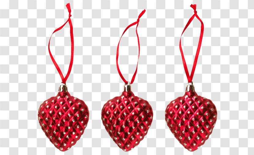 Fruit Body Jewelry Christmas Decoration - Red - Ornament Transparent PNG