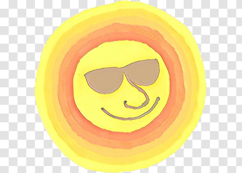 Smiley Face Background - Eyewear - Happy Glasses Transparent PNG