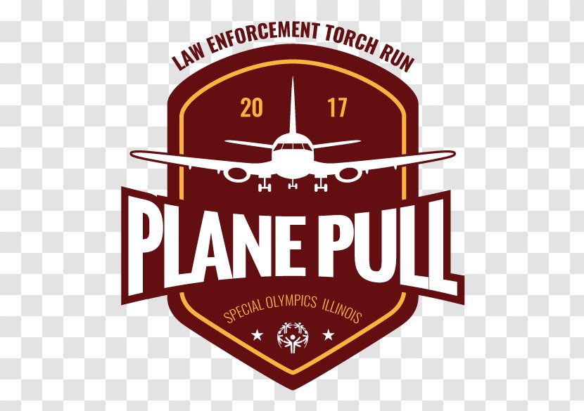 Worth Village Police Department Airplane Law Enforcement Torch Run Logo - Label Transparent PNG