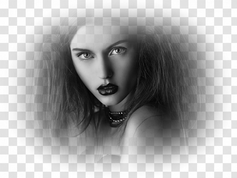 Black And White Zsuzsa Beney Photography Painting Female - Smile - Bay Transparent PNG