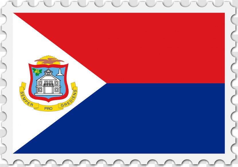 Flag Of Sint Maarten Netherlands National Transparent PNG