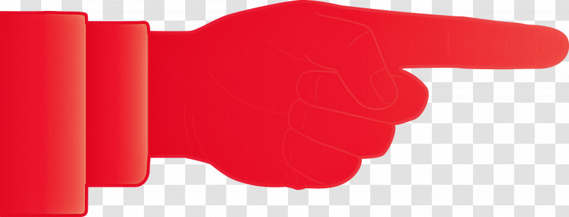 Finger Arrow Transparent PNG