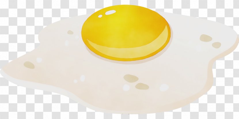 Yellow Fried Egg - Paint Transparent PNG