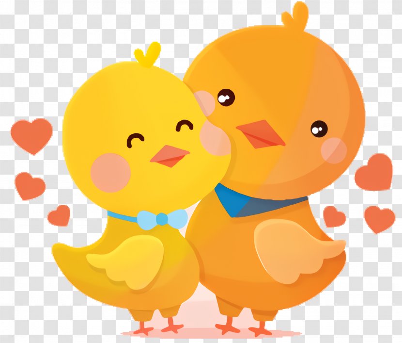 Happy Valentines Day - Romance - Bird Animation Transparent PNG