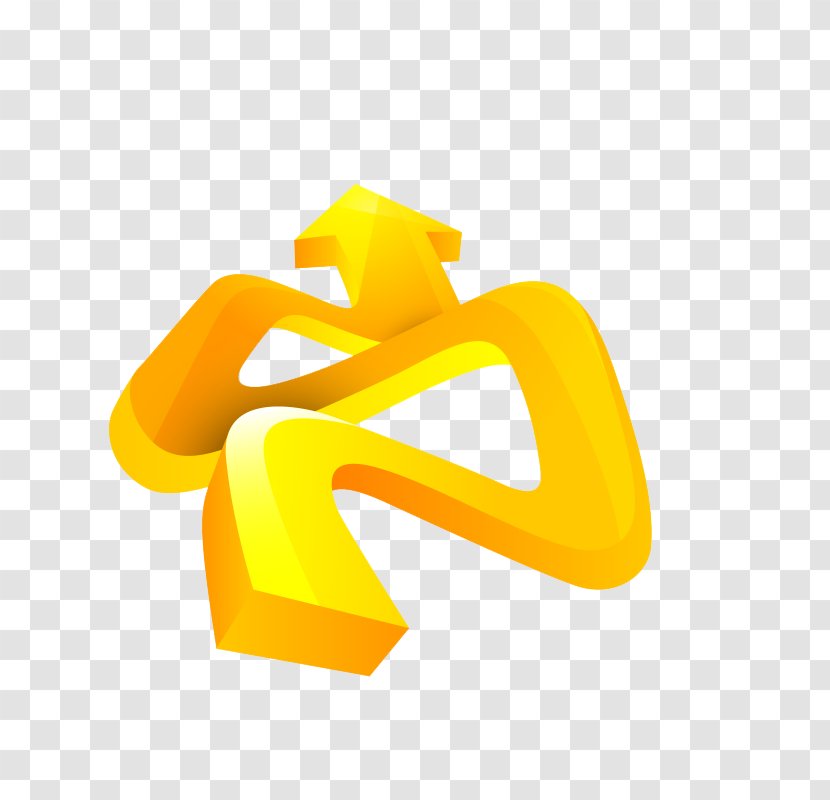 Arrow Clip Art - Symbol - Yellow Transparent PNG