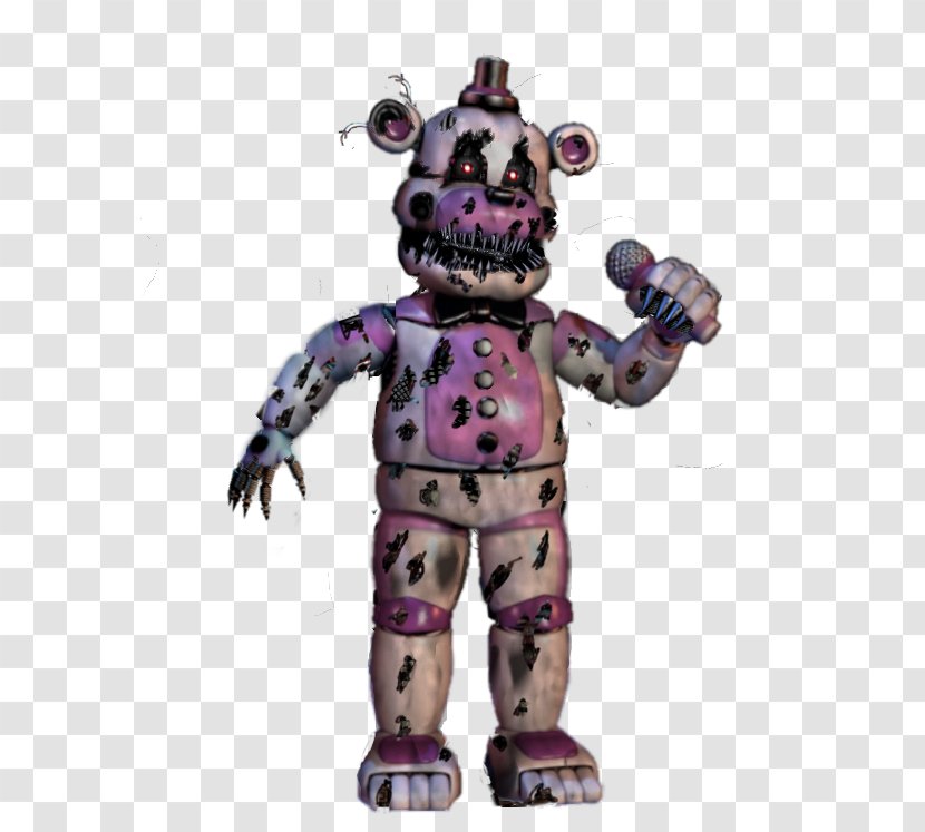 Five Nights At Freddy's: Sister Location DeviantArt Animatronics - Figurine - Funtime Freddy Transparent PNG