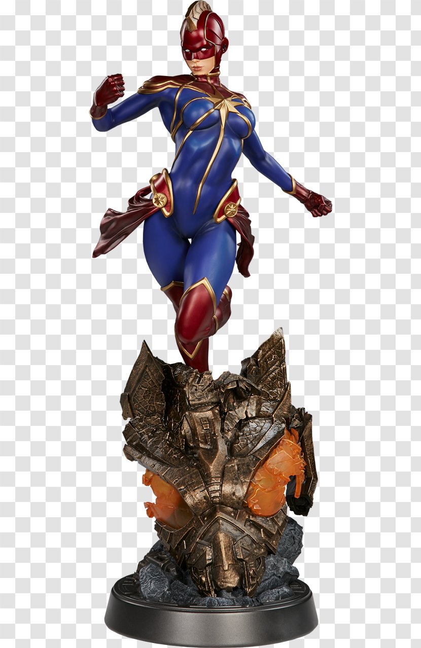 Carol Danvers Black Widow Felicia Hardy Figurine Superhero Transparent PNG