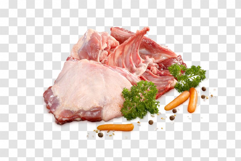 Ham Food Meat Prosciutto Bacon - Heart Transparent PNG