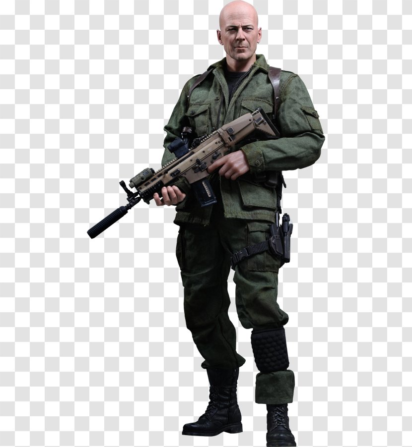 Bruce Willis General Joseph Colton G.I. Joe: Retaliation Storm Shadow - Sideshow Collectibles - Toy Transparent PNG