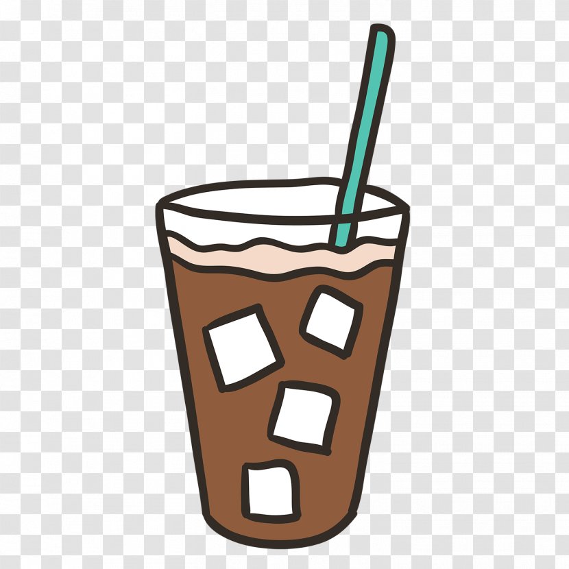 Iced Coffee Tea Vector Graphics Drink - Ice Transparent PNG