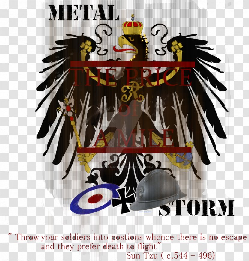 Kingdom Of Prussia Germany Flag - Sabaton Logo Transparent PNG