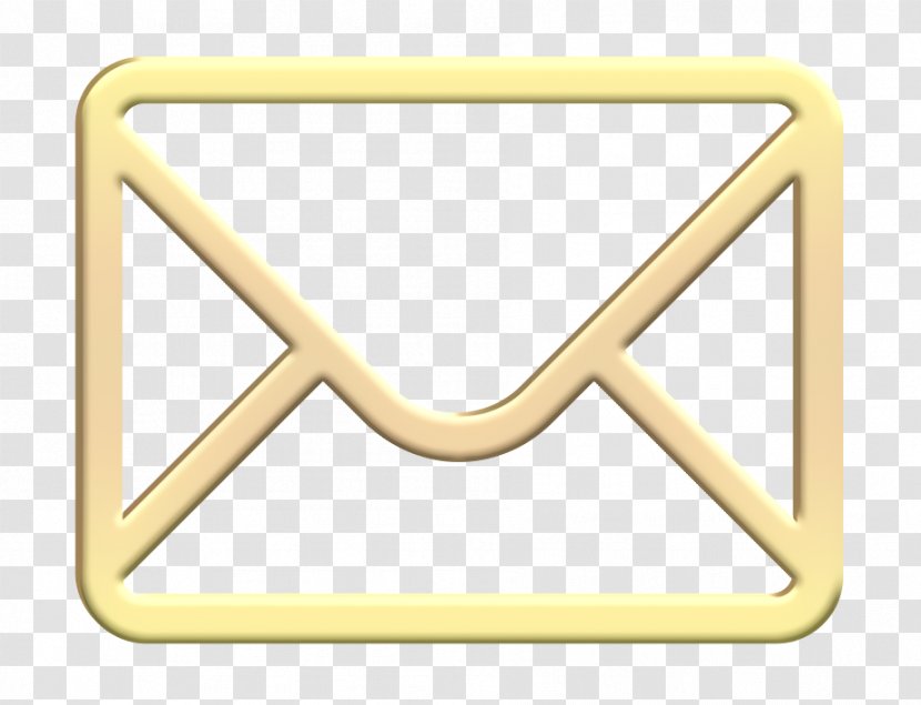 Email Icon Envenlope Letter - Triangle - Symbol Transparent PNG