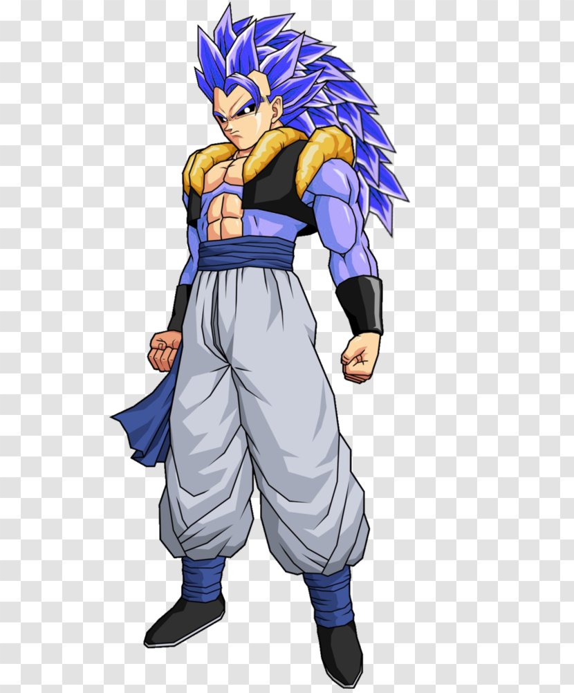 Goku Gogeta Gotenks Vegeta Majin Buu - Watercolor Transparent PNG