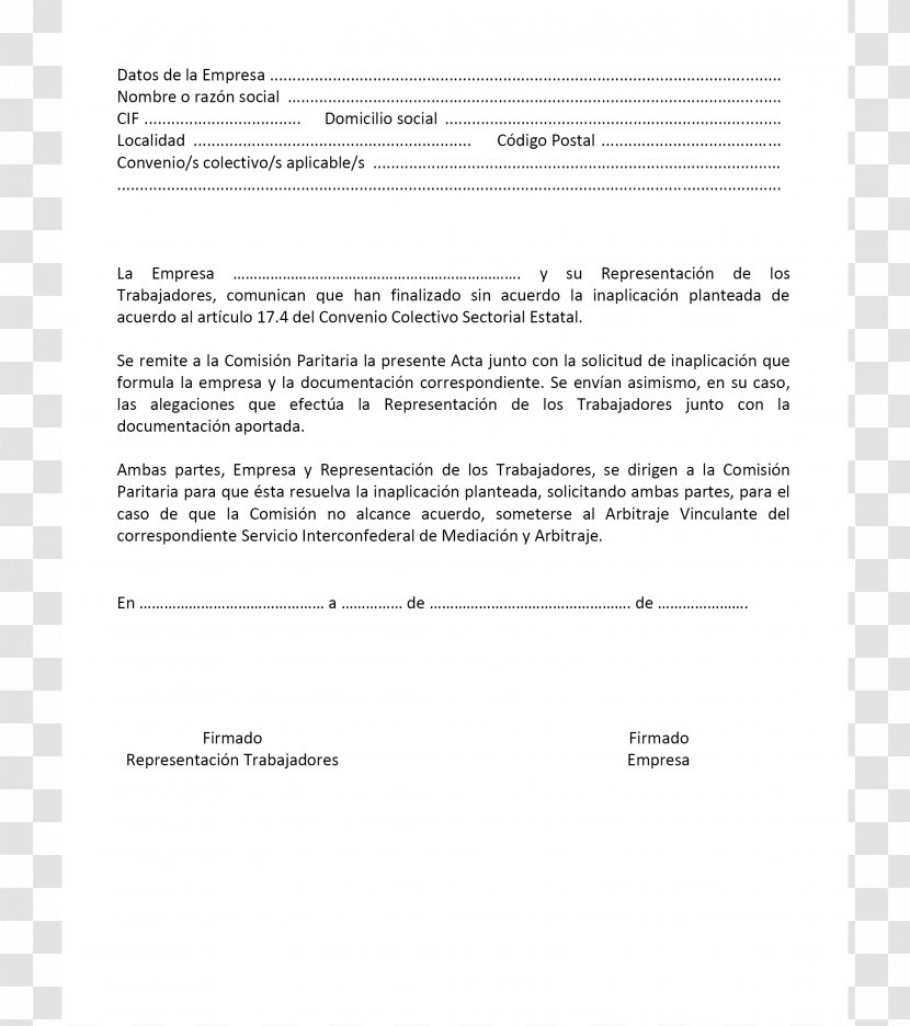 Document Collective Agreement Contract Architectural Engineering - Laborer - Leave The Material Transparent PNG