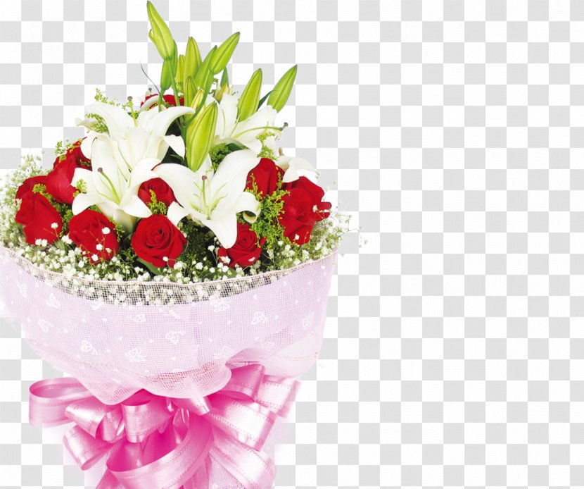 Flower Bouquet Rose Tulip Floristry - Gift - Flowers Transparent PNG