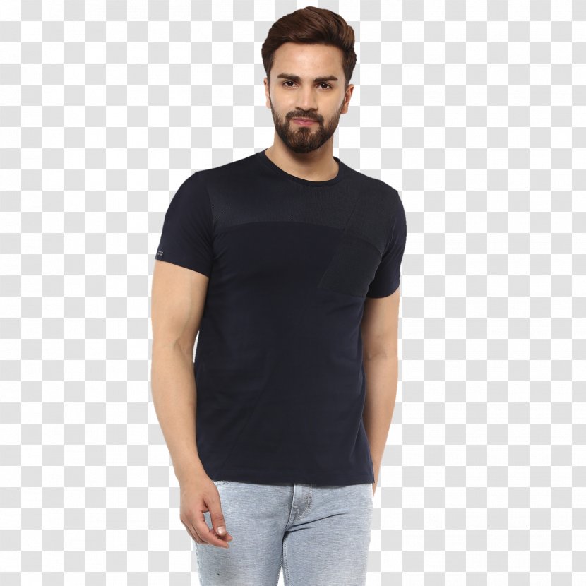 T-shirt Sleeve Polo Shirt Crew Neck - Shoulder Transparent PNG