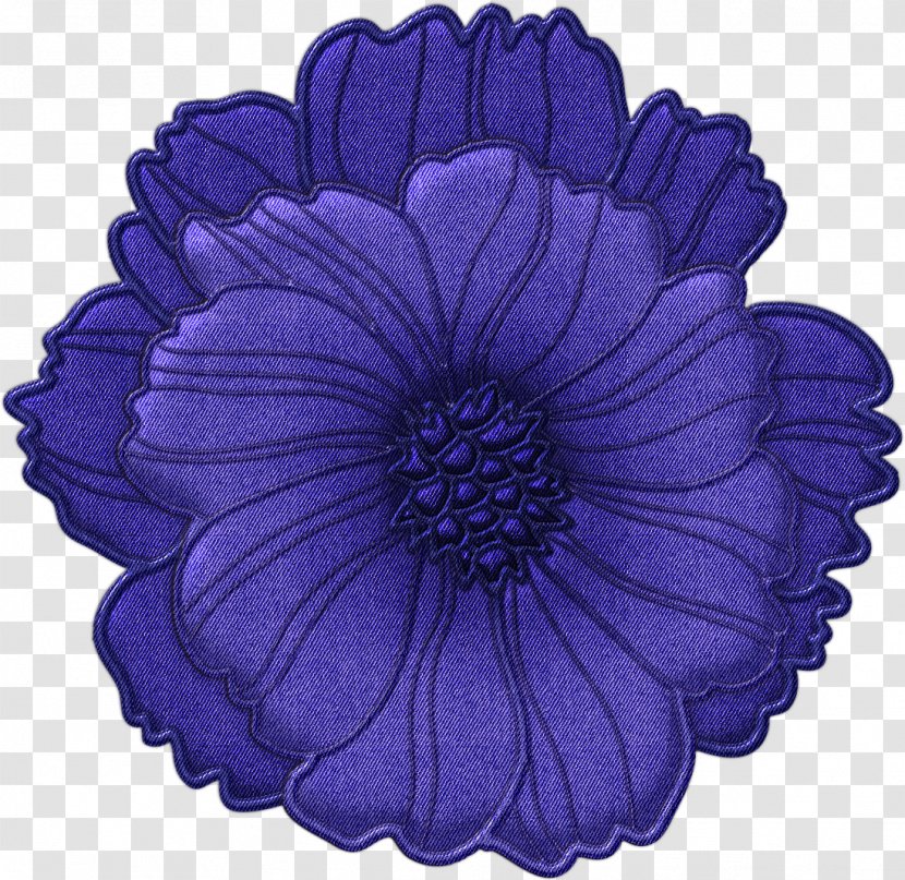 Flowers Background - Blue - Gerbera Morning Glory Transparent PNG