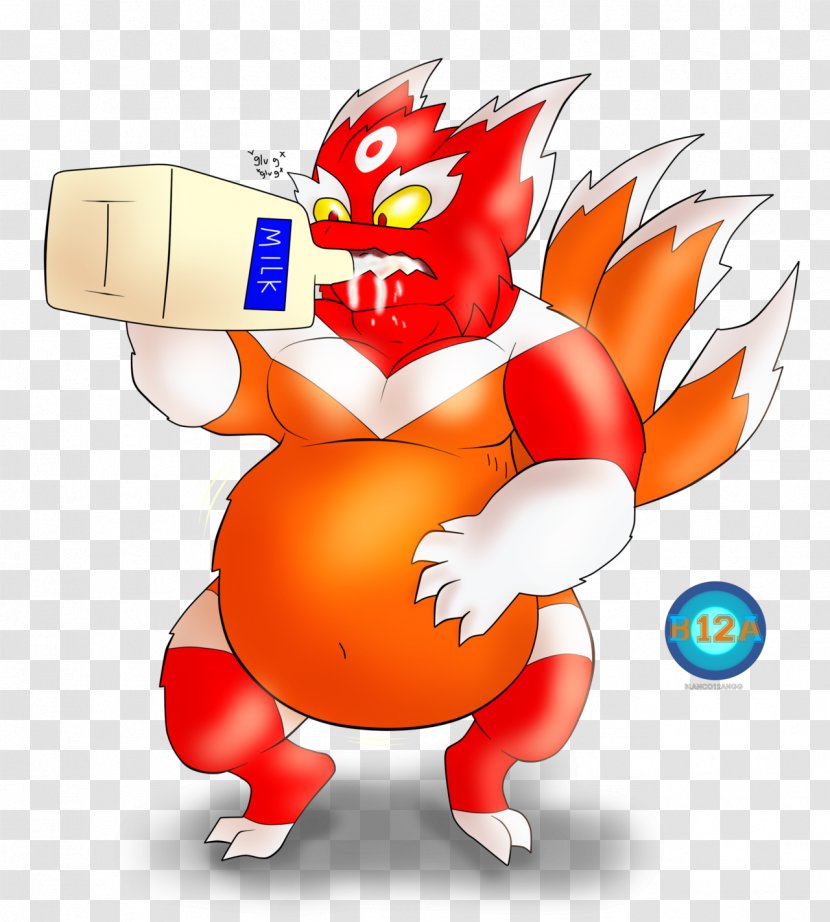 Desktop Wallpaper Computer Mascot Clip Art - Orange Transparent PNG