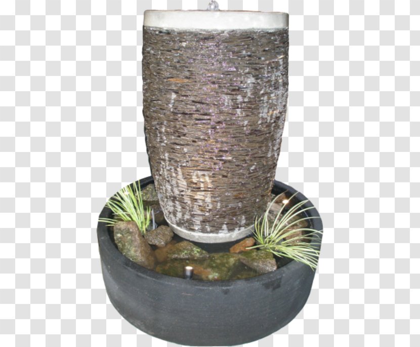 Flowerpot Rock Pebble Water Feature Stone Veneer Transparent PNG