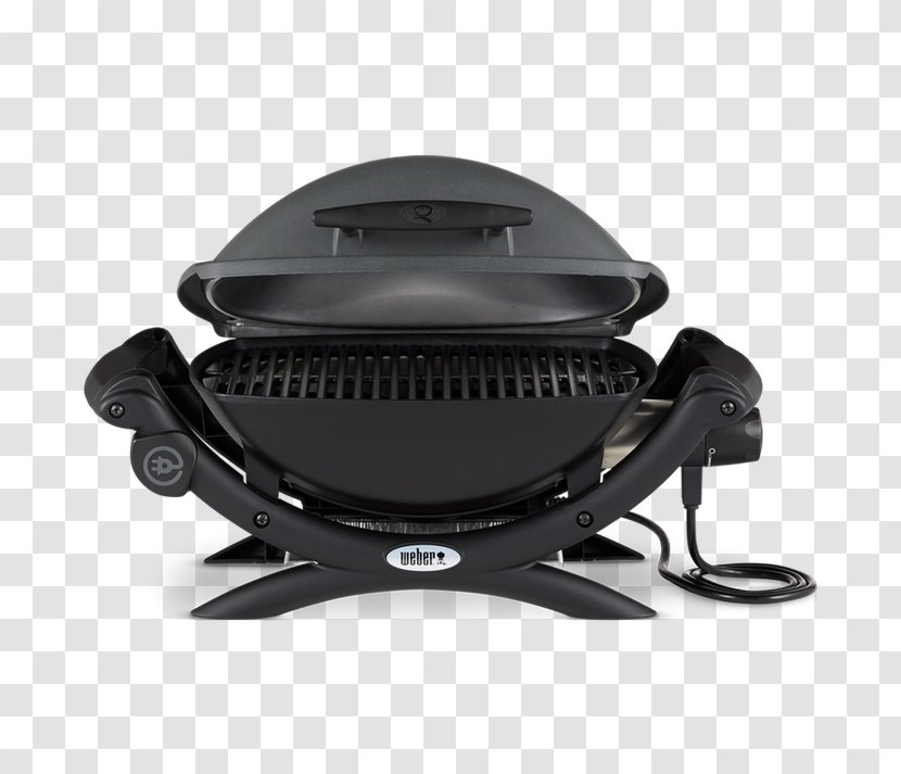Barbecue Weber Q 1400 Dark Grey Electric 2400 Weber-Stephen Products 1000 - Series - Q1400 Electic Grill Cart Transparent PNG