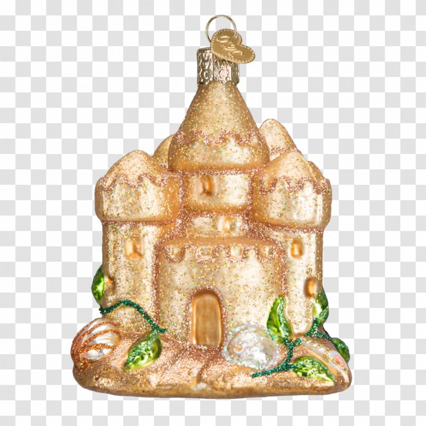 Christmas Ornament Glass Sand Castle Transparent PNG