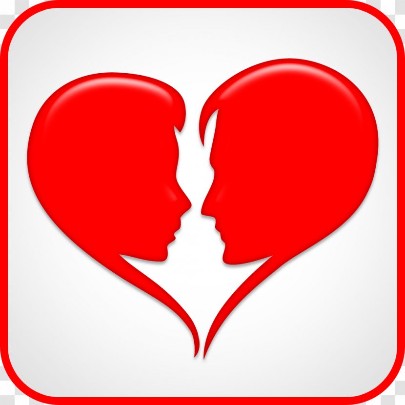 Human Behavior Valentine's Day Line Clip Art - Silhouette Transparent PNG