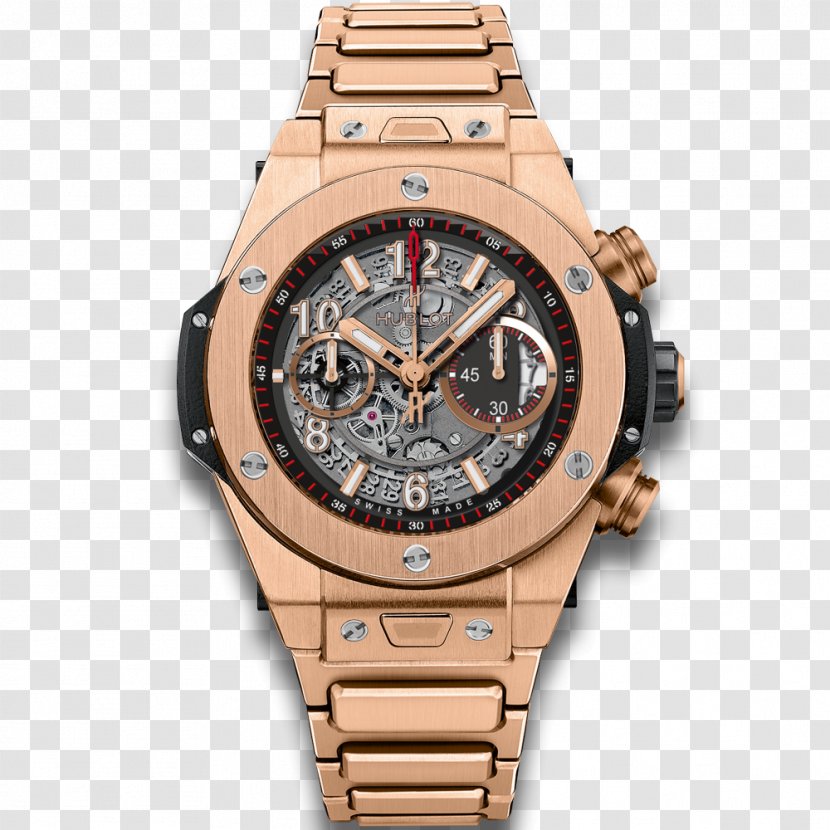 Hublot Watch Gold Chronograph Jewellery - Breguet Transparent PNG