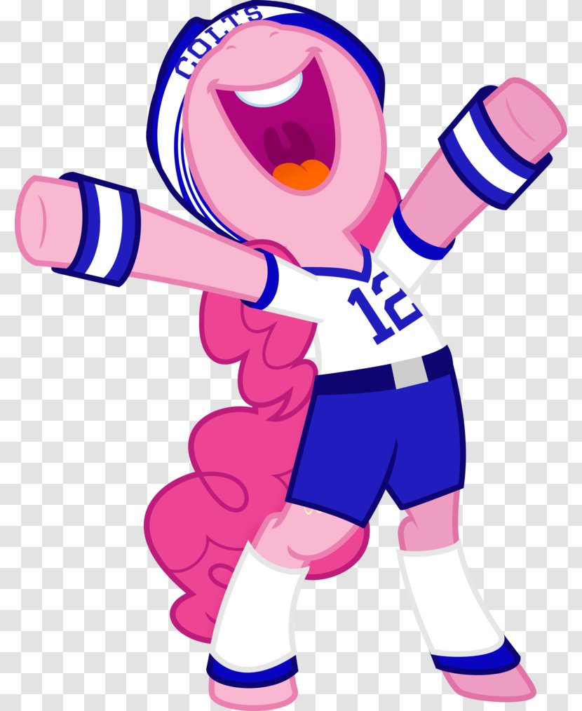 Pinkie Pie Pony Rarity Super Bowl XLIX Equestria - Magenta - Denver Broncos Transparent PNG