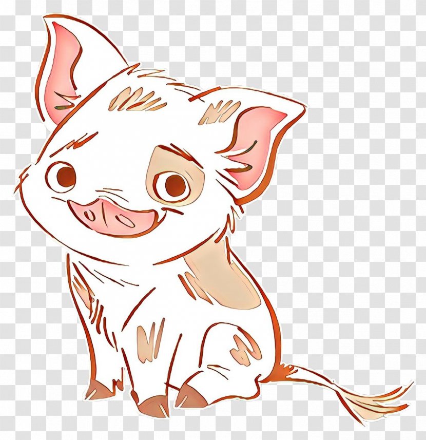Cat And Dog Cartoon - Snout - Fawn Smile Transparent PNG