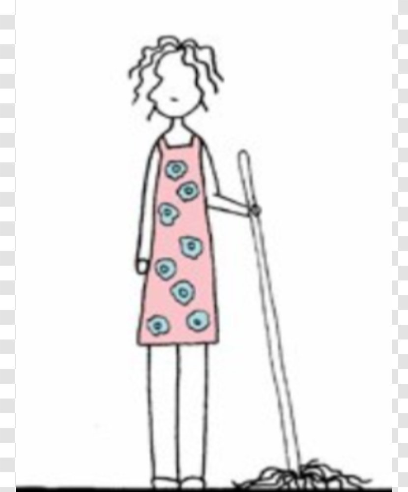 Cartoon Mother Humour Clip Art - Free Cleaning Images Transparent PNG