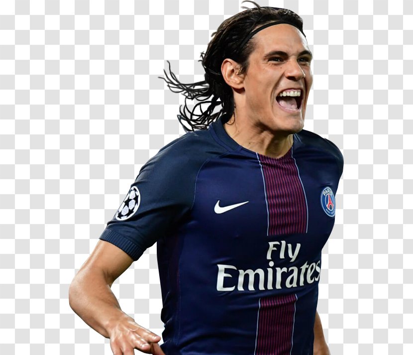 Edinson Cavani Paris Saint-Germain F.C. Sport Jersey Real Madrid C.F. - Protective Gear In Sports Transparent PNG