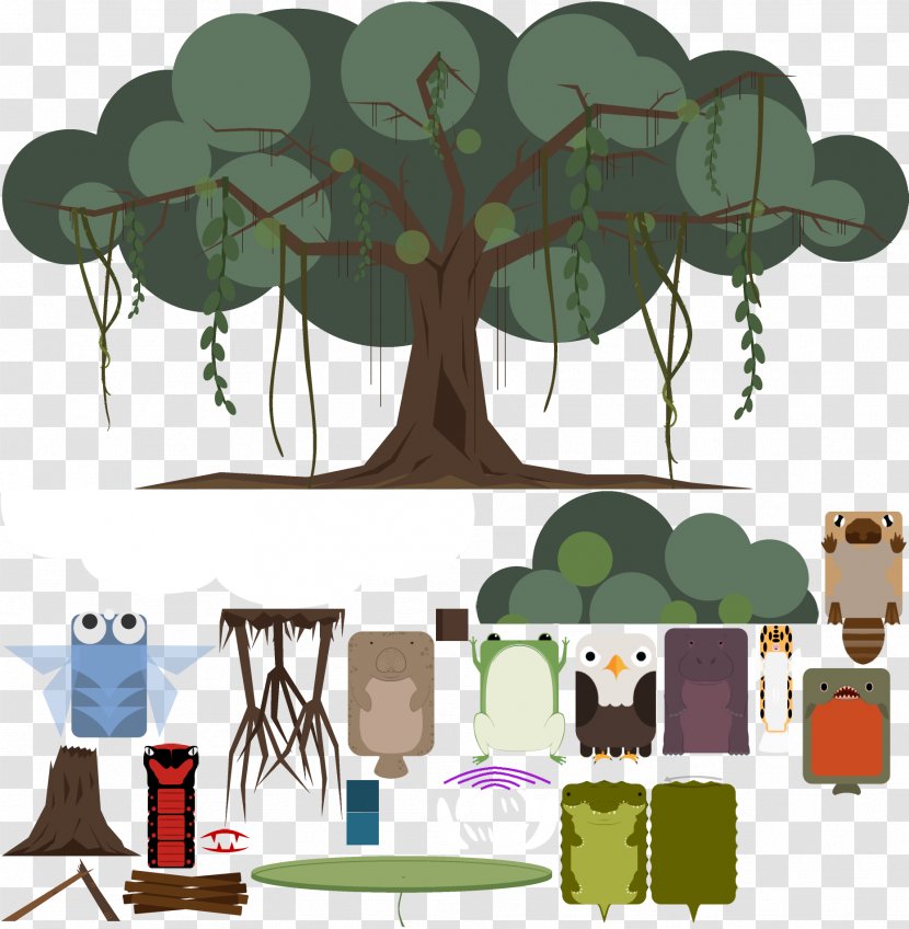 Asset Money Video Game Behavior Tree - Human - Swamp Transparent PNG