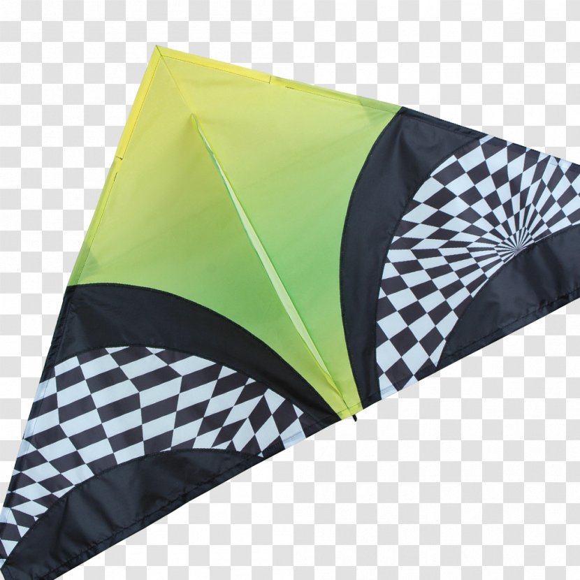 Kite Op Art River Delta - Yellow Transparent PNG