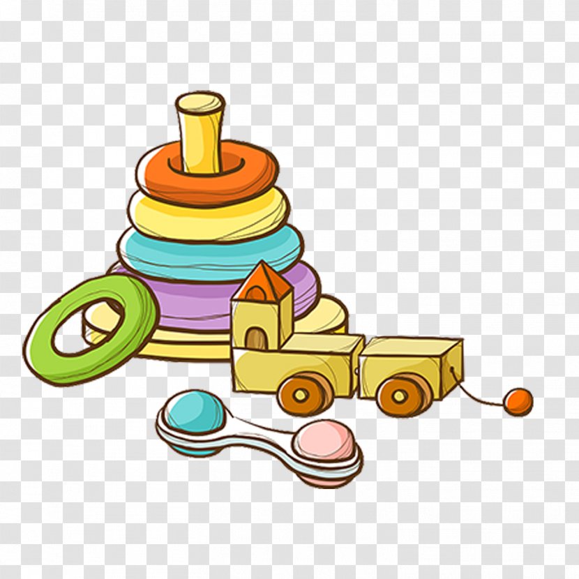 Cartoon Illustration - Animation - Block Toy Transparent PNG