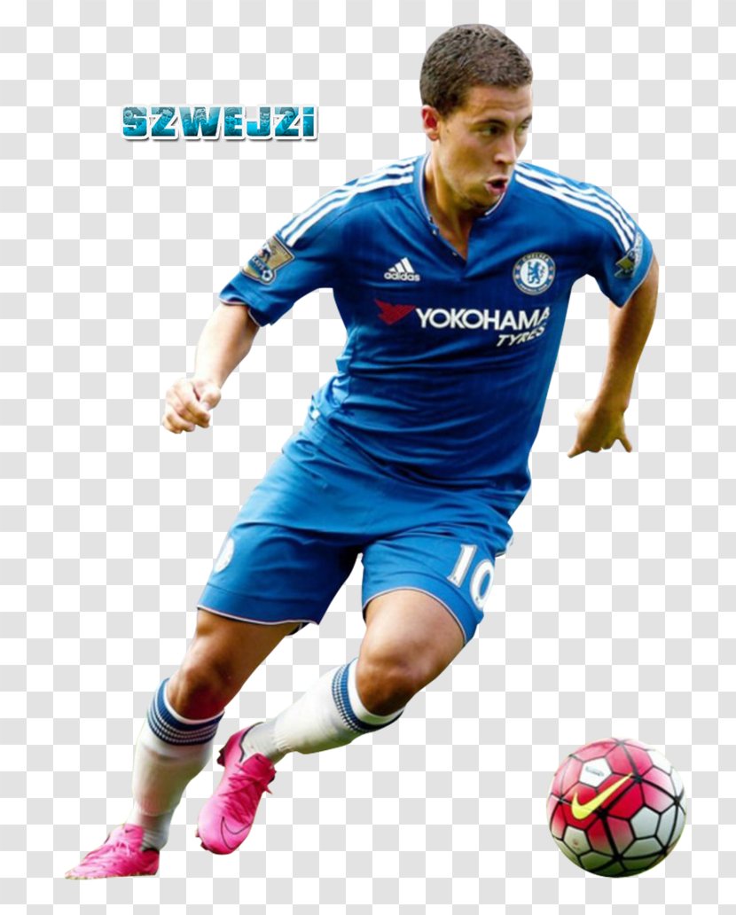 Eden Hazard Soccer Player Football Team Sport Sports - Blue Transparent PNG