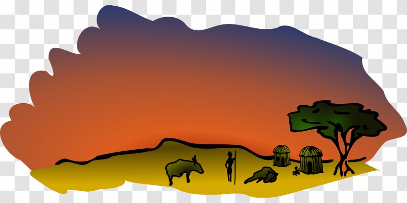 Savannah Africa Clip Art - Sky Transparent PNG