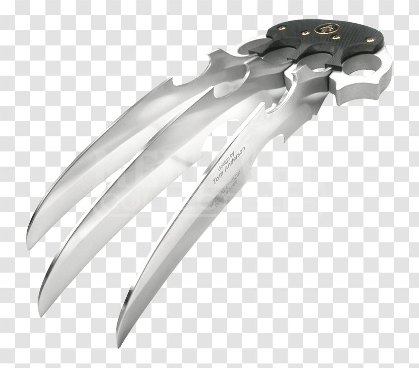Throwing Knife Claw Weapon Pantera - Mechanical Transparent PNG