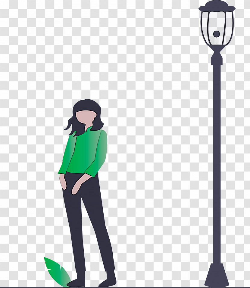 Modern Girl Transparent PNG