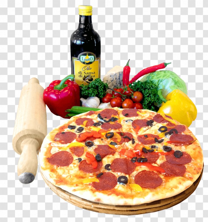 Sicilian Pizza California-style Vegetarian Cuisine - La Quinta Inns Suites Transparent PNG