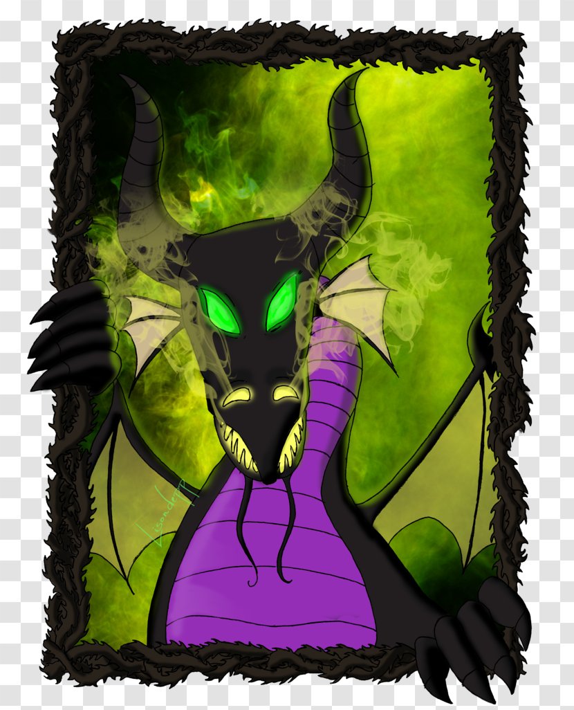 Cartoon Legendary Creature - Organism - Maleficent Transparent PNG
