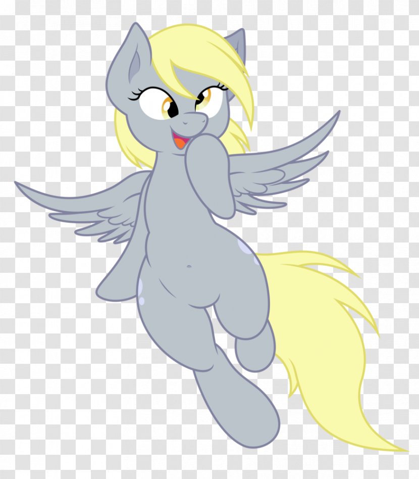 Pony Derpy Hooves Horse Illustration Clip Art - Watercolor Transparent PNG