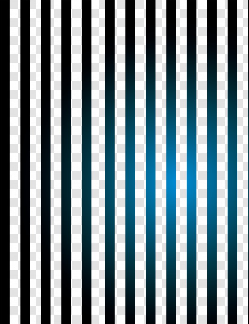 Blue Structure White Black Pattern - Tapered Lines Transparent PNG