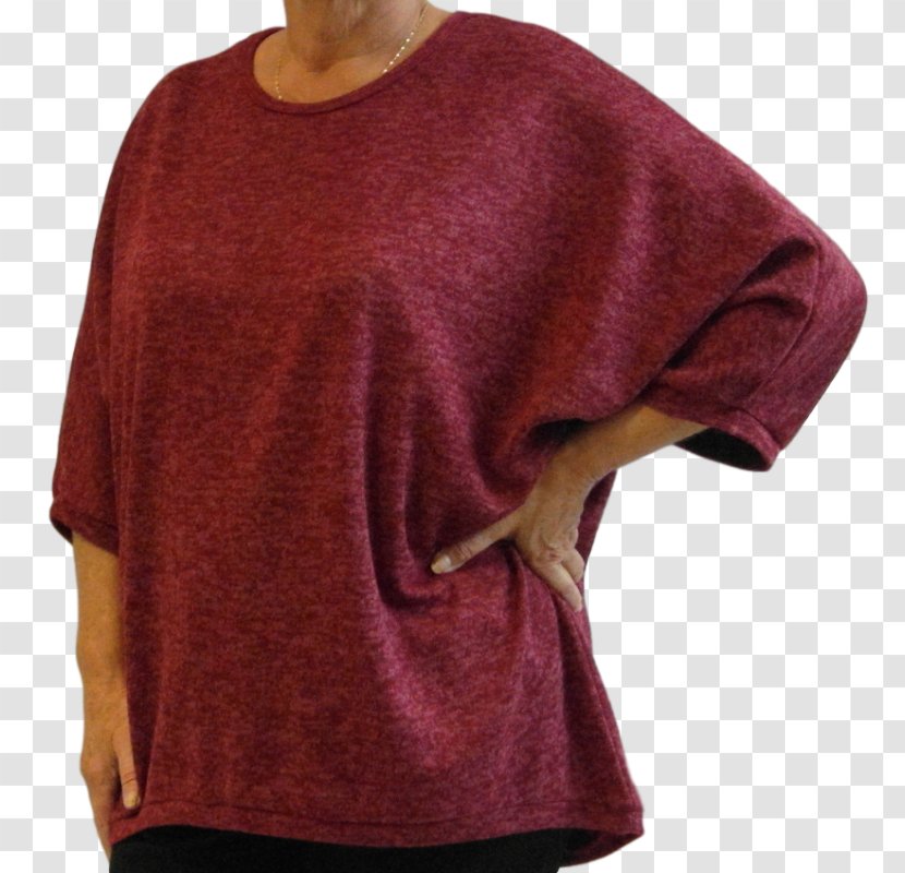 Sleeve Shoulder Maroon Wool - Eig Transparent PNG