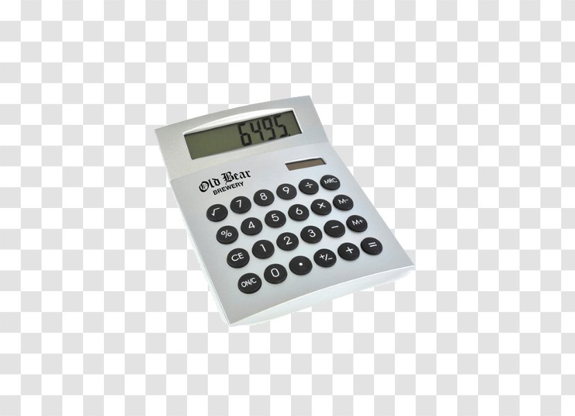 Desk Calculators Computer Promotional Merchandise Solar-powered Calculator - Office Supplies Transparent PNG