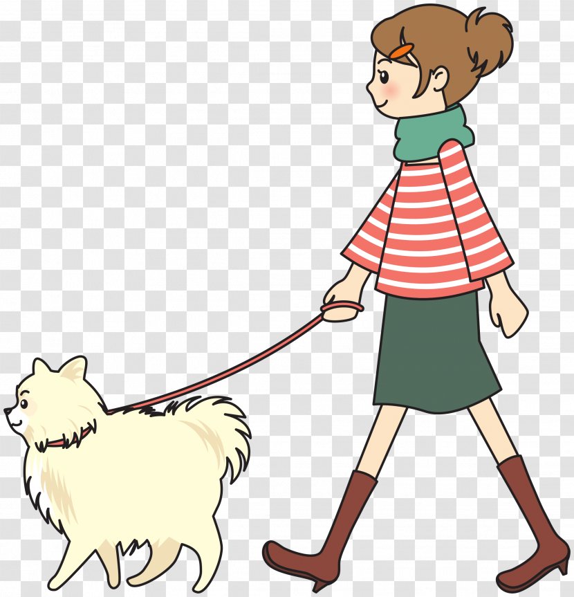 Dog Walking Pet Sitting Puppy Clip Art - Leash Transparent PNG